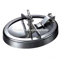 sanitary stainless steel round tank manhole with pressure